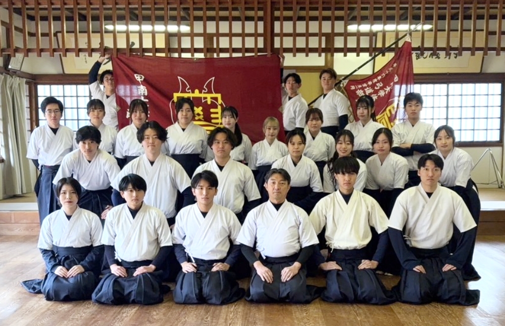 甲南大学弓道部集合写真